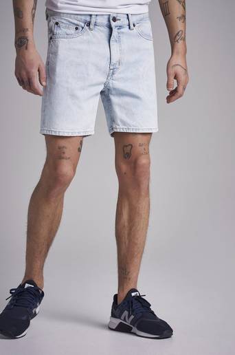 Cheap Monday Jeansshorts Sonic Short Blue Spider Blå