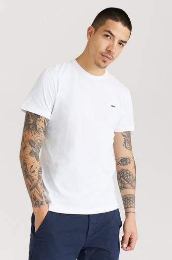 Lacoste T-shirt Crew Neck Tee Vit