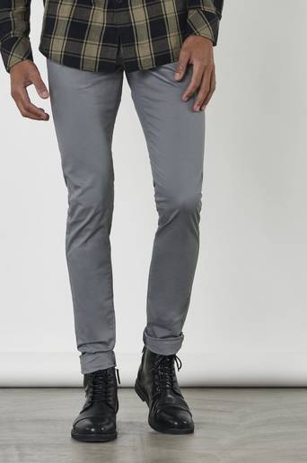 Dr.Denim Chinos Heywood Chino Grå