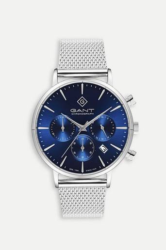 Gant Klocka Park Avenue Chrono Silver/Blue Blå