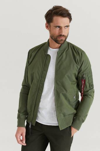 Alpha Industries Jacka MA1TT Bomber Grön