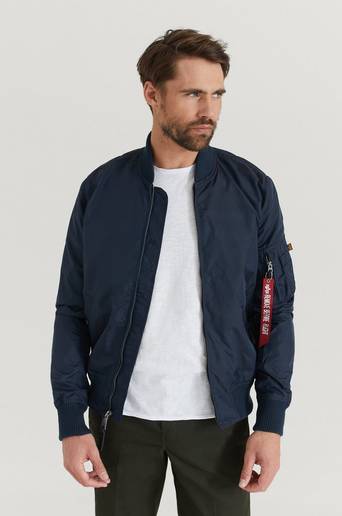 Alpha Industries Jacka MA1TT Bomber Blå