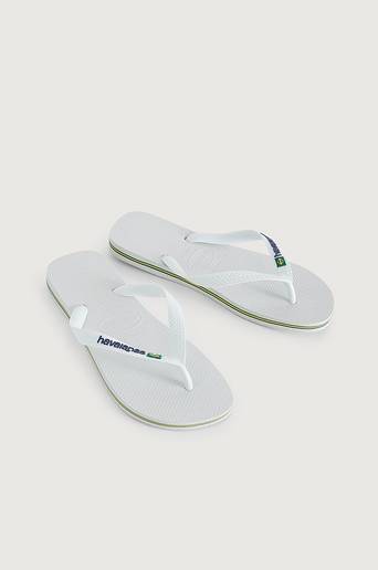 Havaianas Flip Flops Hype 8619 White/White/Grey Vit