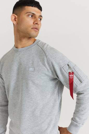 Alpha Industries Sweatshirt X-Fit Sweat Grå