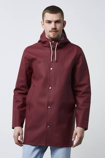 Stutterheim Regnjacka Stockholm Röd