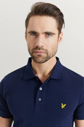 Lyle & Scott Pikétröja Plain Polo Shirt Blå