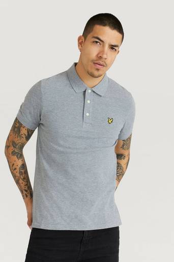 Lyle & Scott Pikétröja Plain Polo Shirt Grå