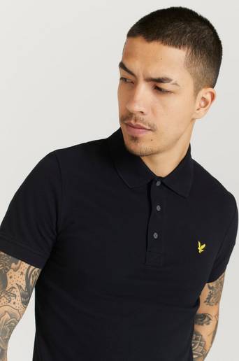 Lyle & Scott Pikétröja Plain Polo Shirt Svart