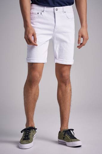 William Baxter Jeansshorts Tom Shorts Vit