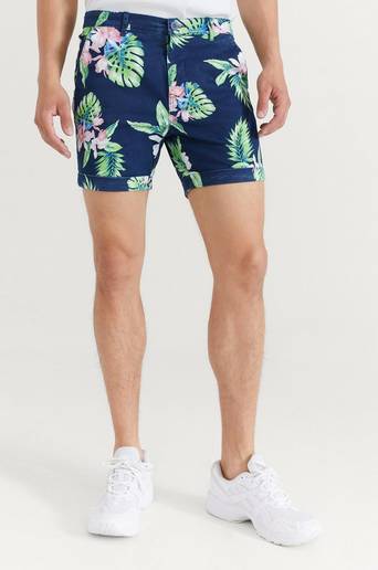 Studio Total Flower Shorts Blå