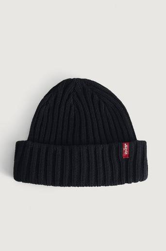 Levi's Mössa Ribbed Beanie Svart