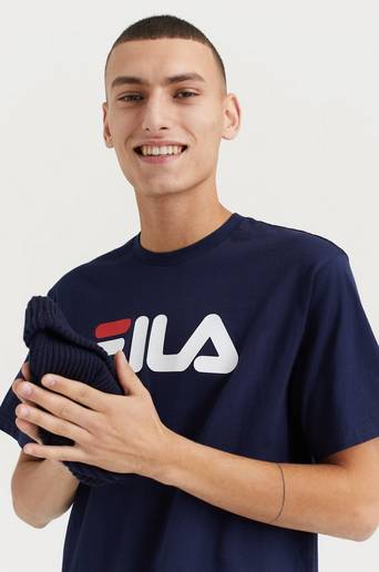 FILA T-shirt Classic Pure Tee Blå