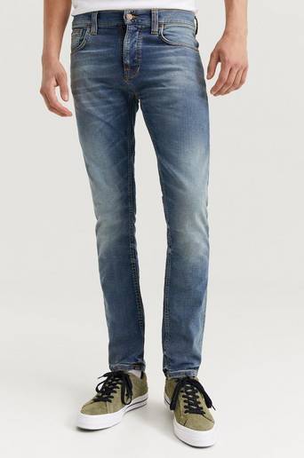 Nudie Jeans Jeans Grim Tim Blå