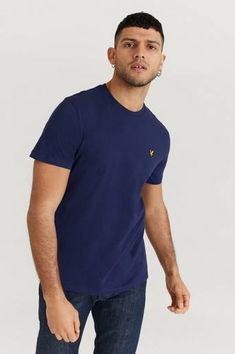 Lyle & Scott T-shirt Plain Tee Blå