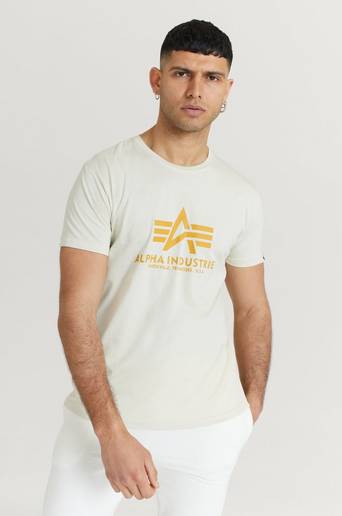 Alpha Industries T-Shirt Basic T-shirt Vit