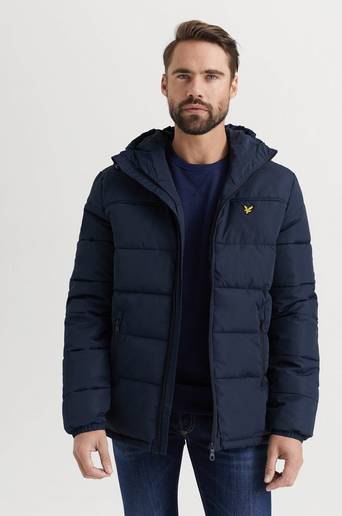 Lyle & Scott JACKA Wadded Jacket Blå