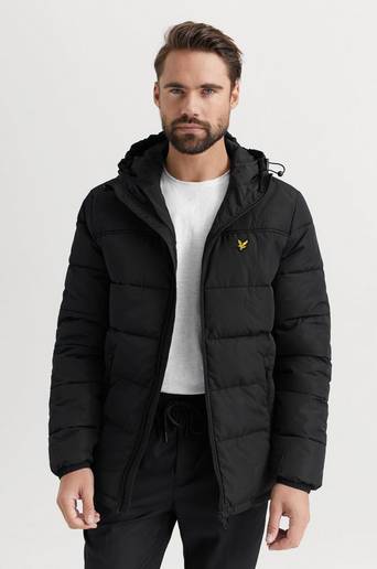 Lyle & Scott JACKA Wadded Jacket Svart