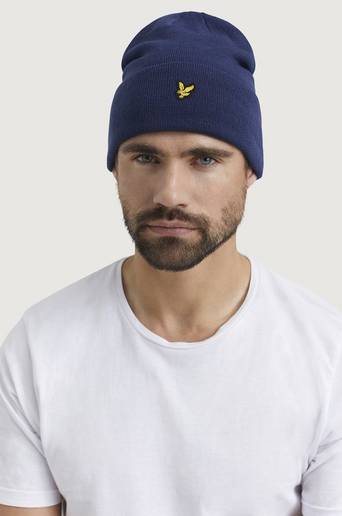 Lyle & Scott Mössa Beanie Blå