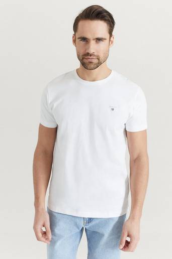 Gant T-shirt The Original SS T-Shirt Vit