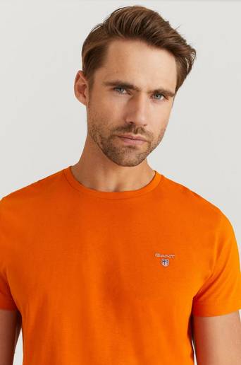 Gant T-shirt The Original SS T-Shirt Orange