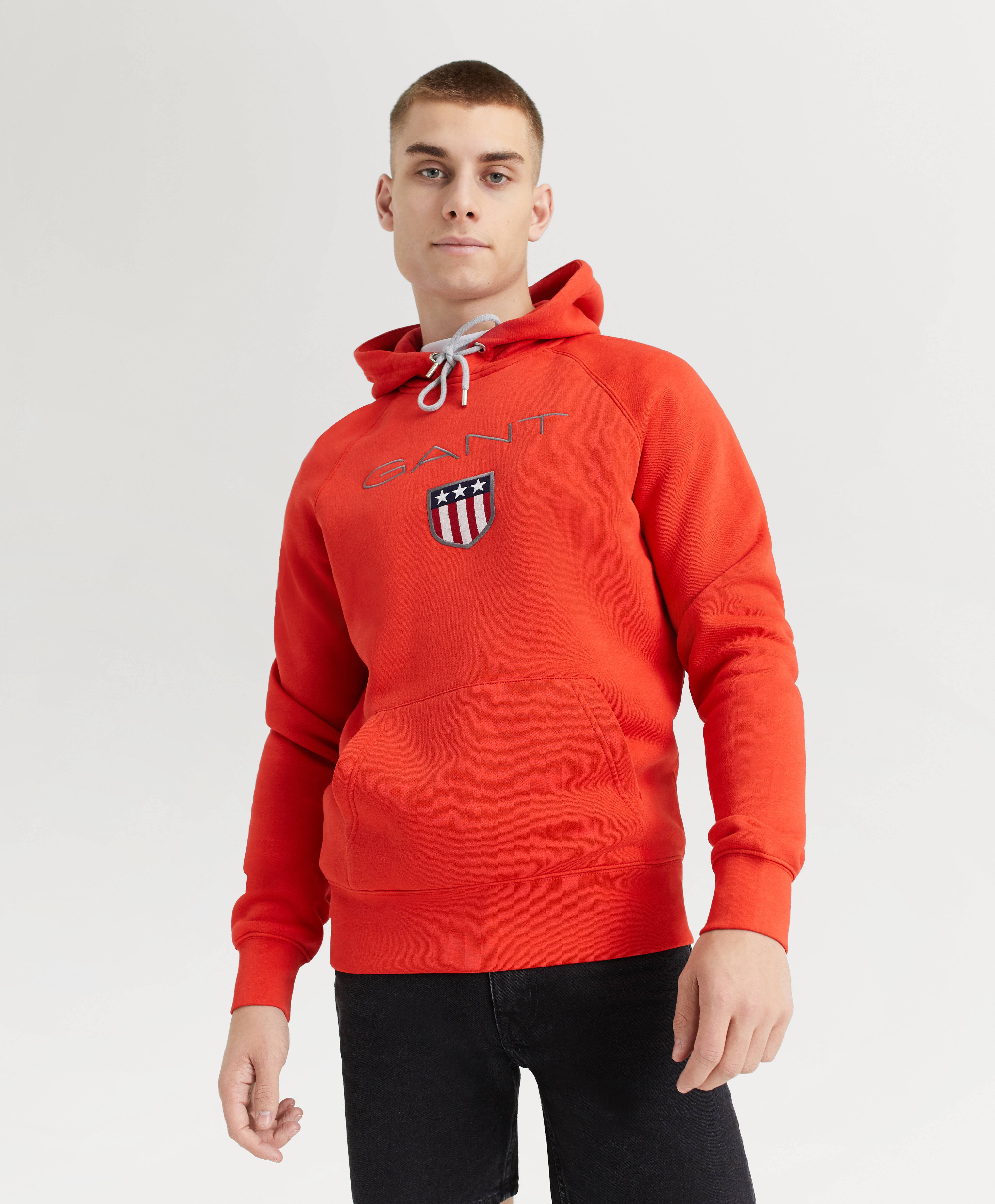 gant hoodie orange