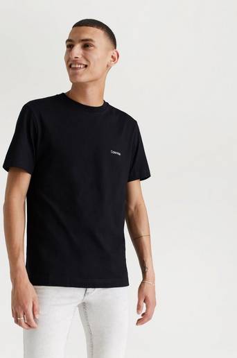 Calvin Klein T-Shirt T-shirt Cotton Chest Logo Svart