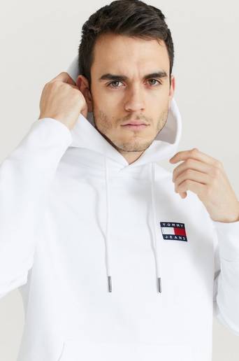 Tommy Hilfiger Hoodie TJM Tommy Badge Hoody Vit