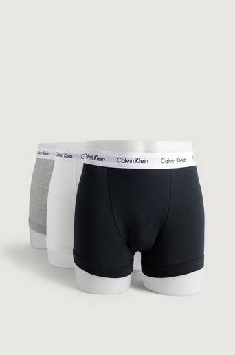 Calvin Klein Underwear Kalsonger Cotton Stretch Trunk 3-pack Grå