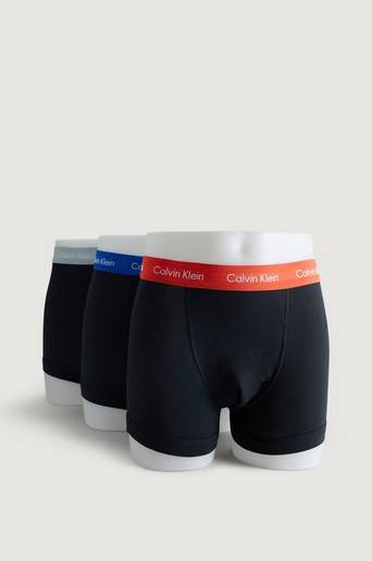 Calvin Klein Underwear Kalsonger Cotton Stretch Trunk 3-pack Svart