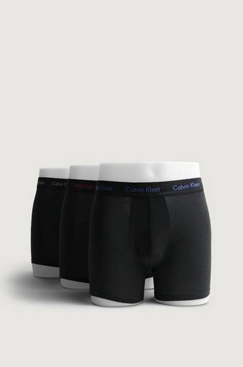 Calvin Klein Underwear Kalsonger Cotton Stretch Boxer Briefs 3-pack Svart