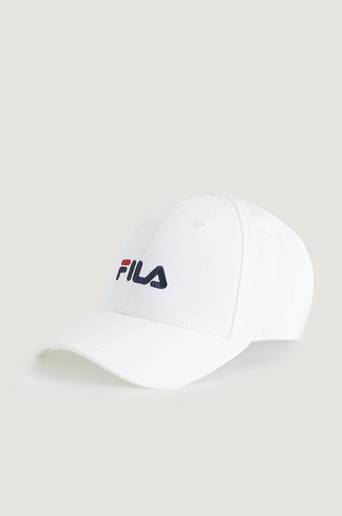 FILA Keps Unisex 6 Panel Strap Back Linear logo Vit