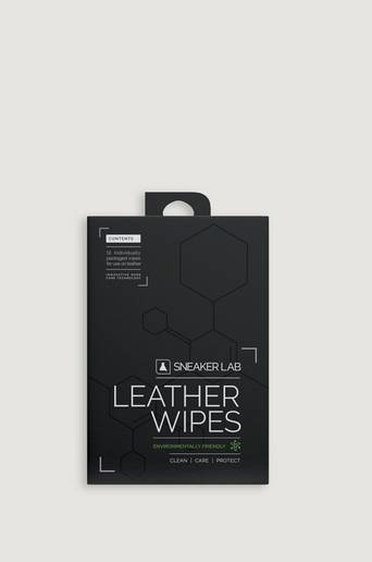 Sneaker Lab Skovård Leather Wipes - 12 Pieces Grå