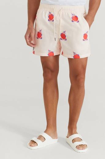 Oas Badshorts Swimwear Röd