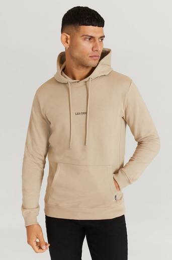 Les Deux Hoodie Lens Hoodie Brun