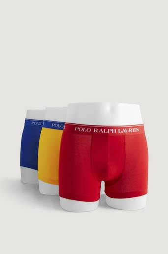 Polo Ralph Lauren Kalsonger 3-pack classic trunk Gul