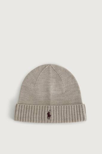 Polo Ralph Lauren Mössa Merino Wool hat Natur