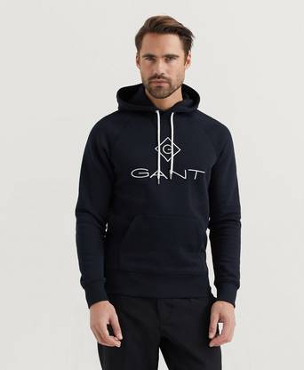 Gant Hoodie D1 Gant Lock-Up Hoodie Svart