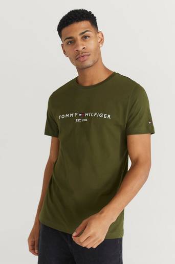 Tommy Hilfiger T-Shirt Tommy Logo Tee Grön