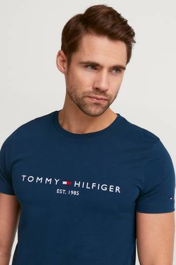 Tommy Hilfiger T-Shirt Tommy Logo Tee Blå