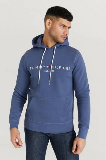 Tommy Hilfiger Hoodie Tommy Logo Hoody Blå