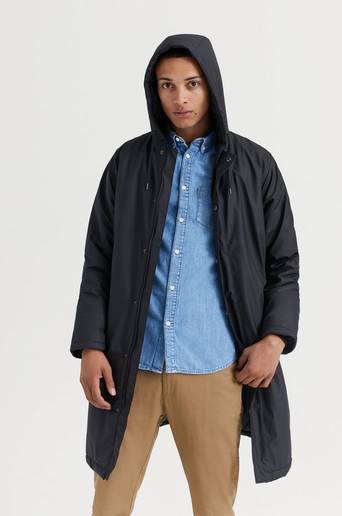 Rains Parkas Padded Coat Svart