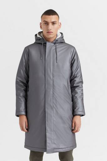 Rains Parkas Padded Coat Grå