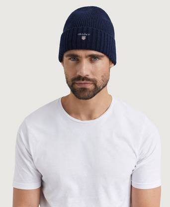 Gant Mössa Wool Lined Beanie Blå