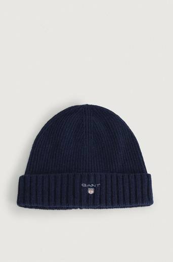 Gant Mössa Wool Lined Beanie Blå