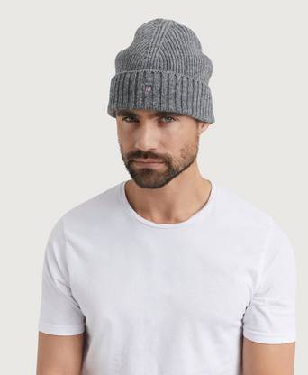 Gant Mössa Wool Lined Beanie Grå