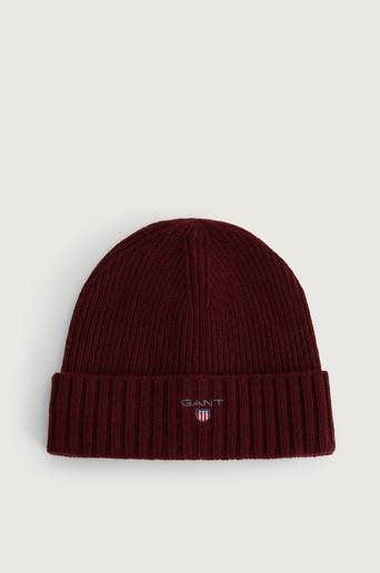 Gant Mössa Wool Lined Beanie Röd