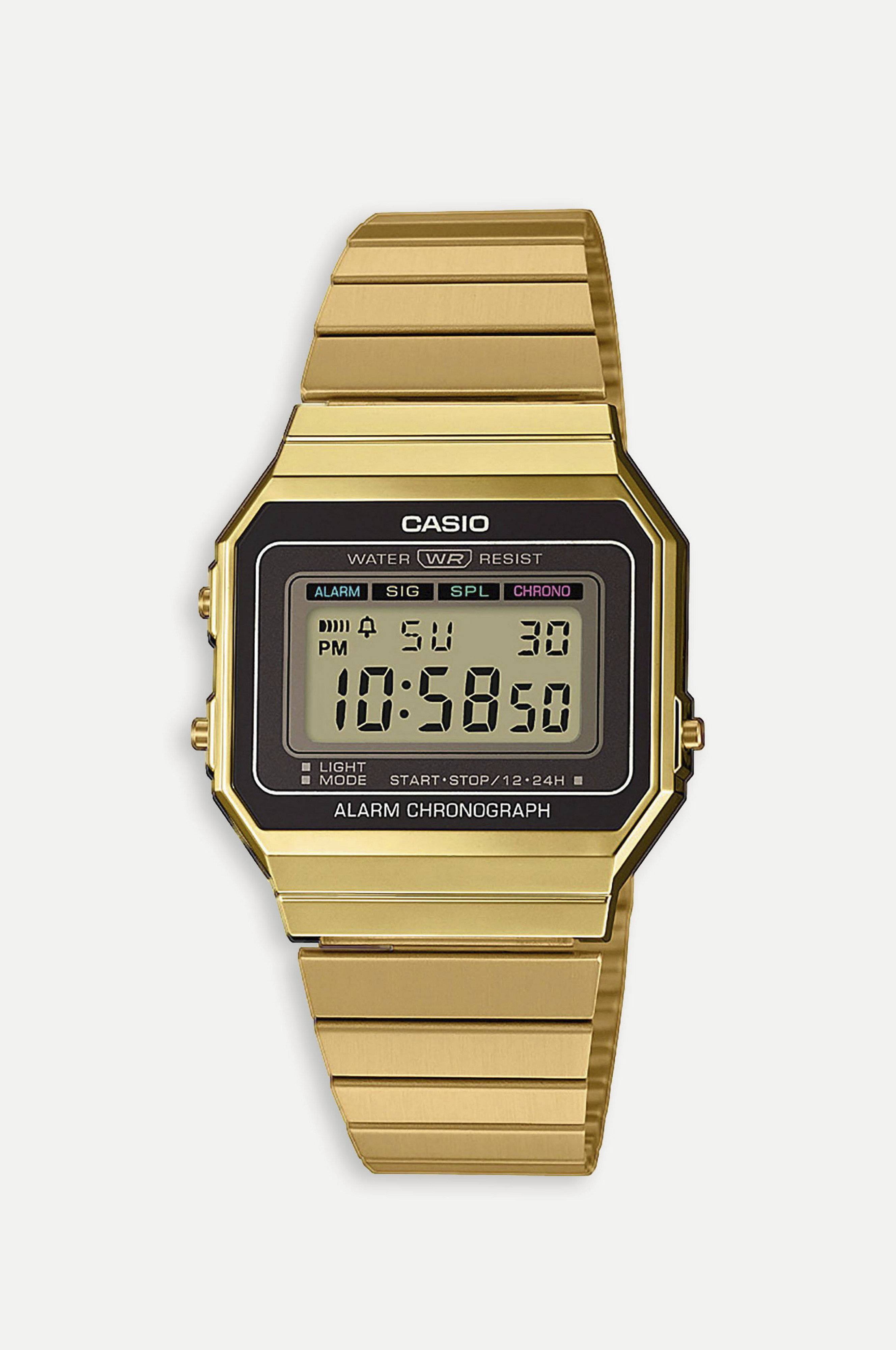 Casio klokke gull