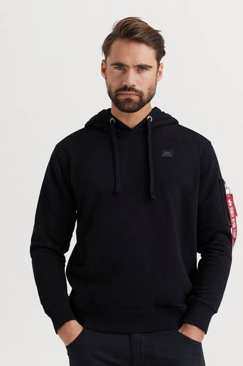 Alpha Industries HUVTRÖJA X-fit Hoody Svart