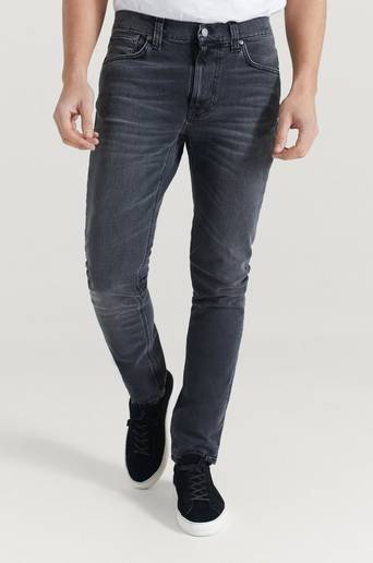 Nudie Jeans Jeans Lean Dean Mono Grey Grå