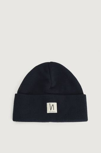 Nudie Jeans Mössa Falksson Beanie Svart